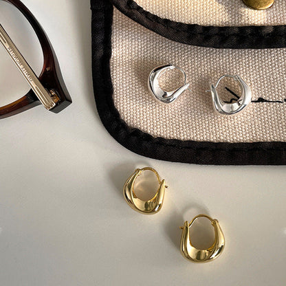 Women's Metal Ear Cuff Design Sense Niche Simple Earrings