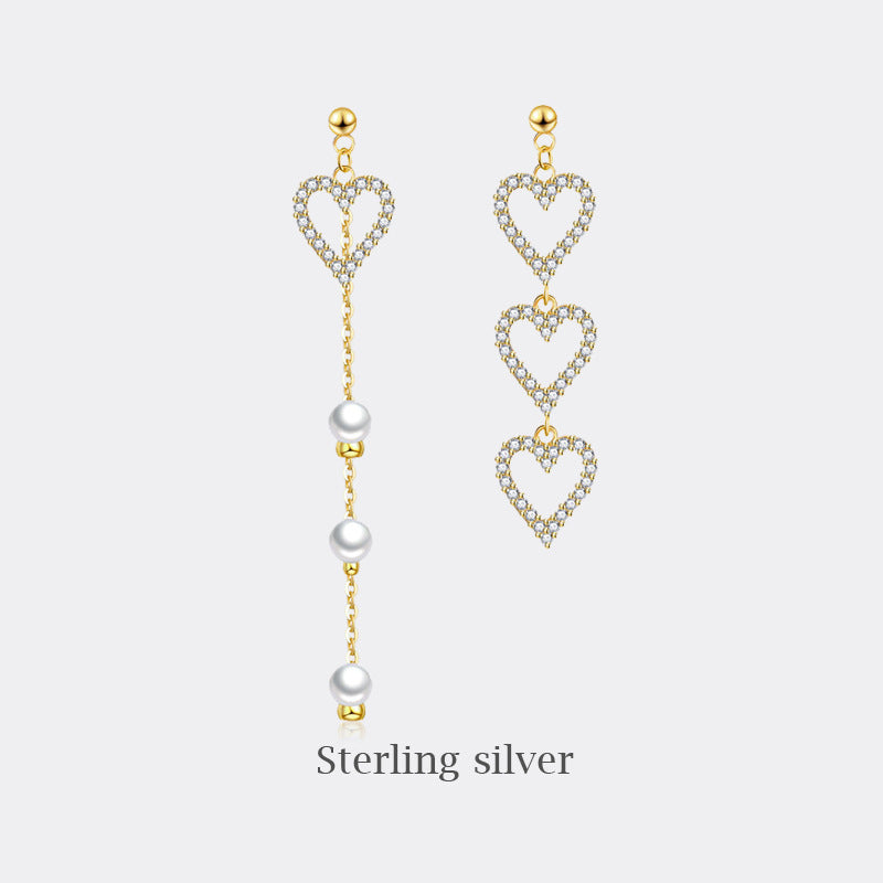 Female Simple Graceful Metal Quality Street Earrings