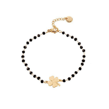 Steel Ornament Clover Female Simple Couple Bracelets
