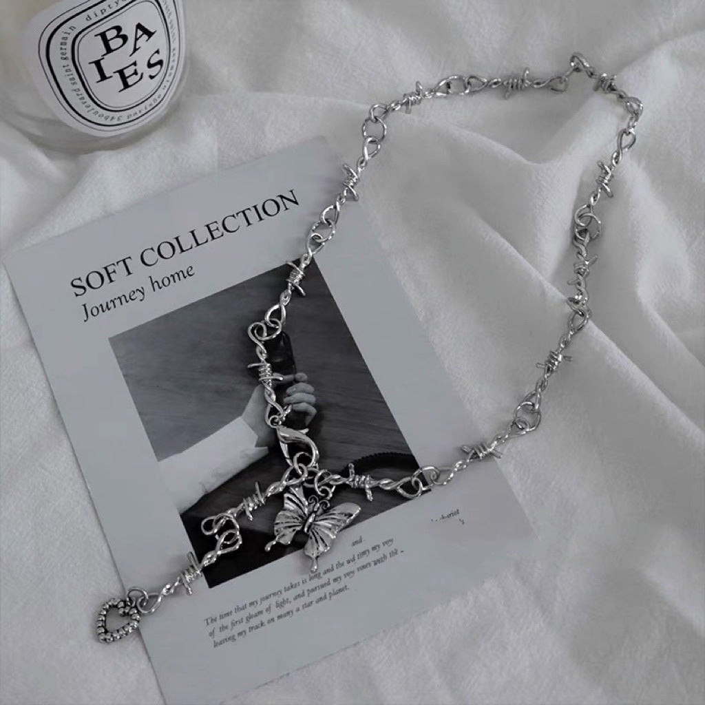 Love Pendant Female Summer Niche Design Necklaces