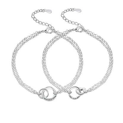 Korean Style Trendy Jewelry Valentine's Day Gift For Boyfriends Bracelets