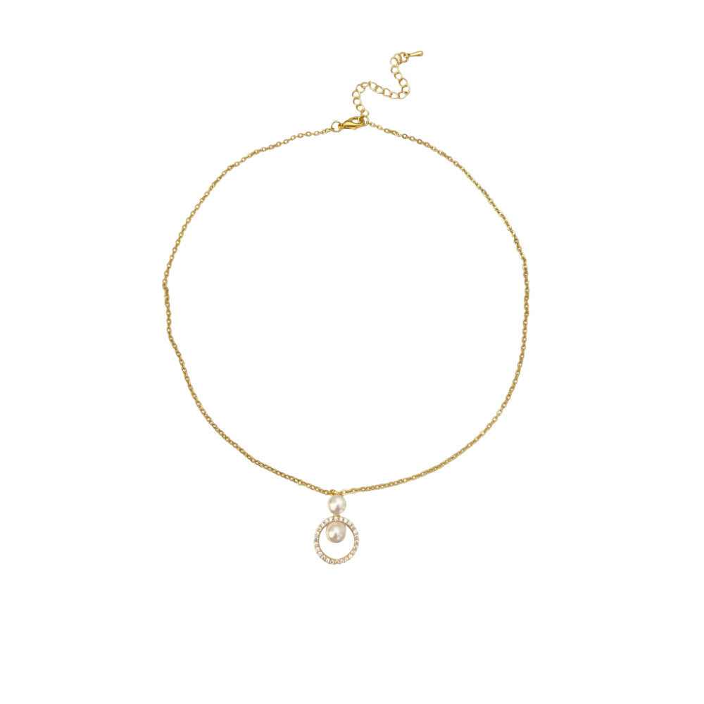 High-grade Micro Pendant Simple And Light Luxury Necklaces