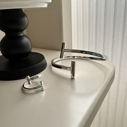 Letter Line Design Simple Fashion Trend Bracelets