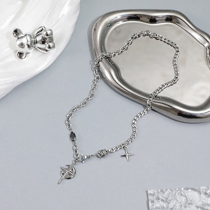 Women's & Men's & Onyx Stars Street Boys Design Necklaces