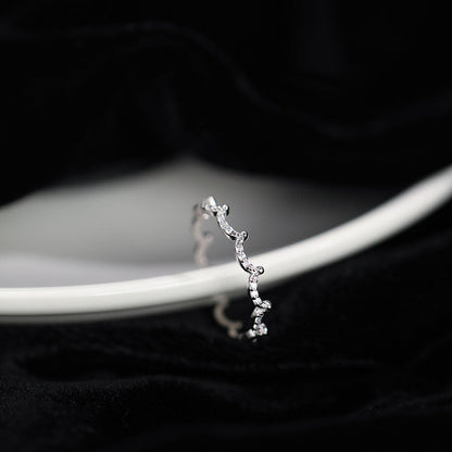 Women's Crown Fashionable High-grade Cold Style Open Rings