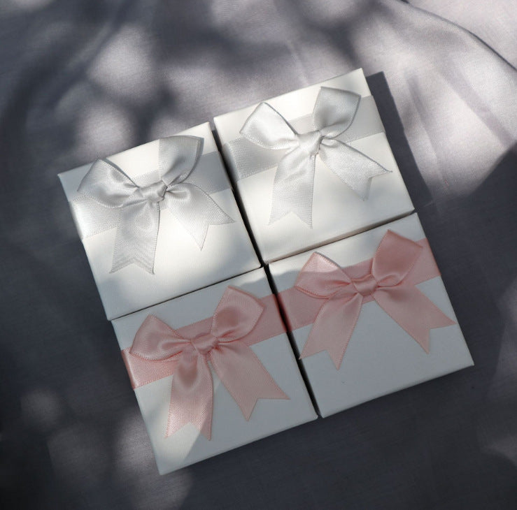 Bao Packing Box Handbag Sier Polishing Cloth Earrings