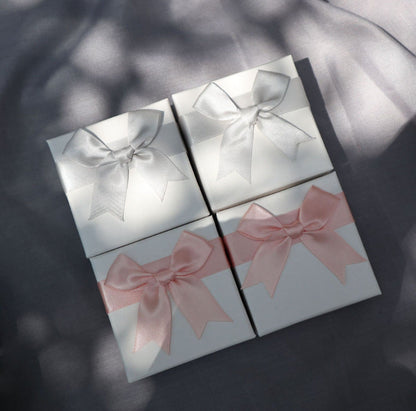 Bao Packing Box Handbag Sier Polishing Cloth Earrings