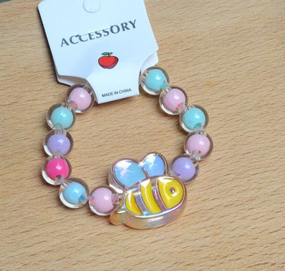 Children's Candy Princess Jelly Color Beaded Cute Bracelets