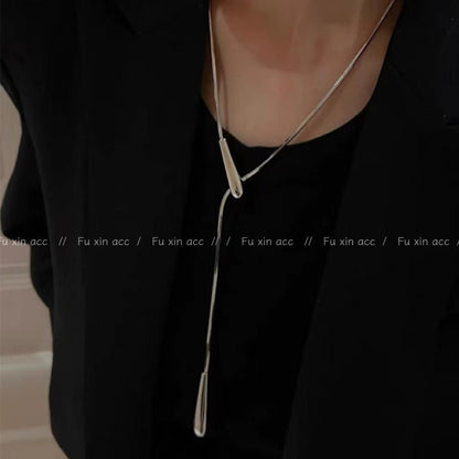 Women's Adversity High-grade For Design Fashion Sweater Chain Necklaces