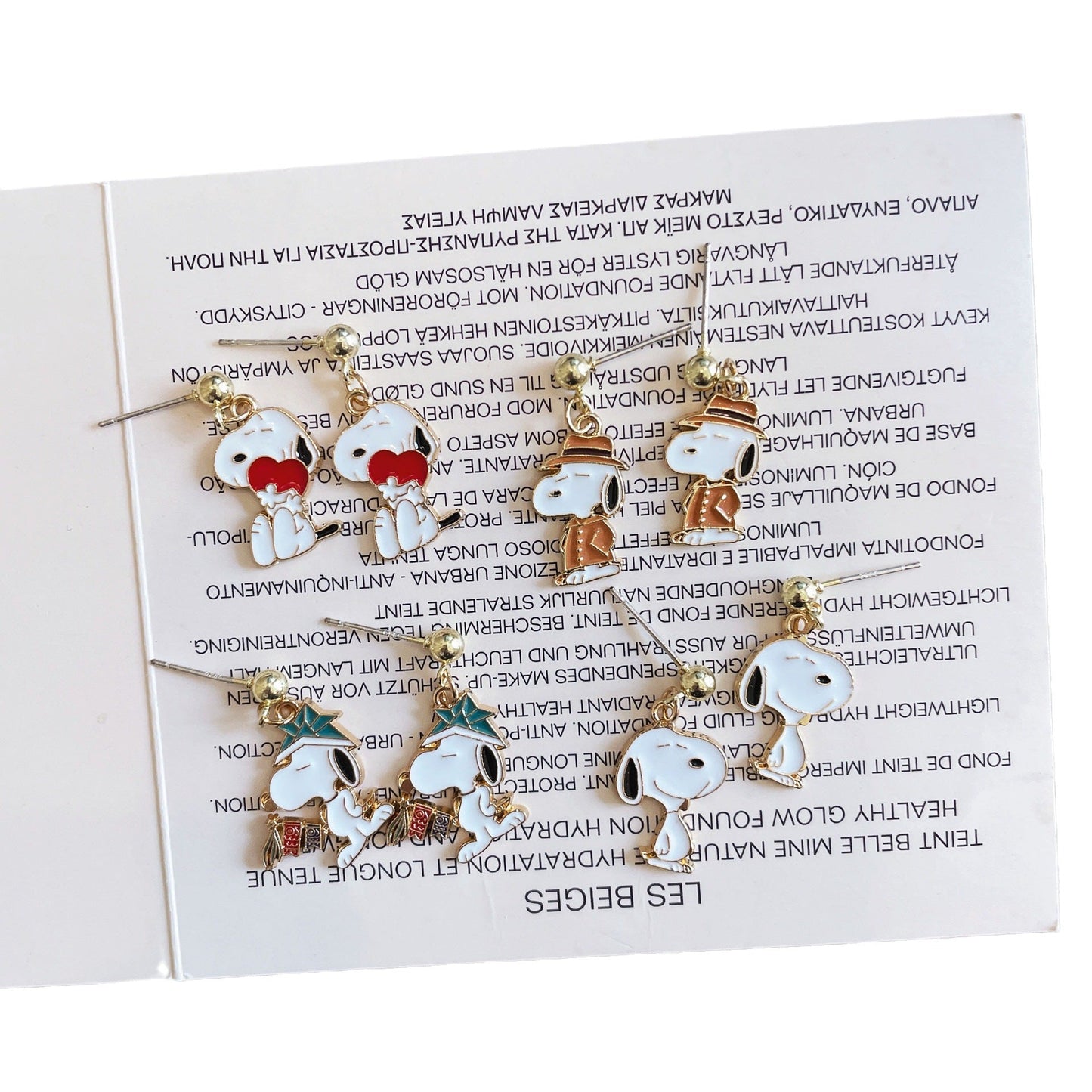 Cartoon Comic Puppy Korean Sweet Cool Rings