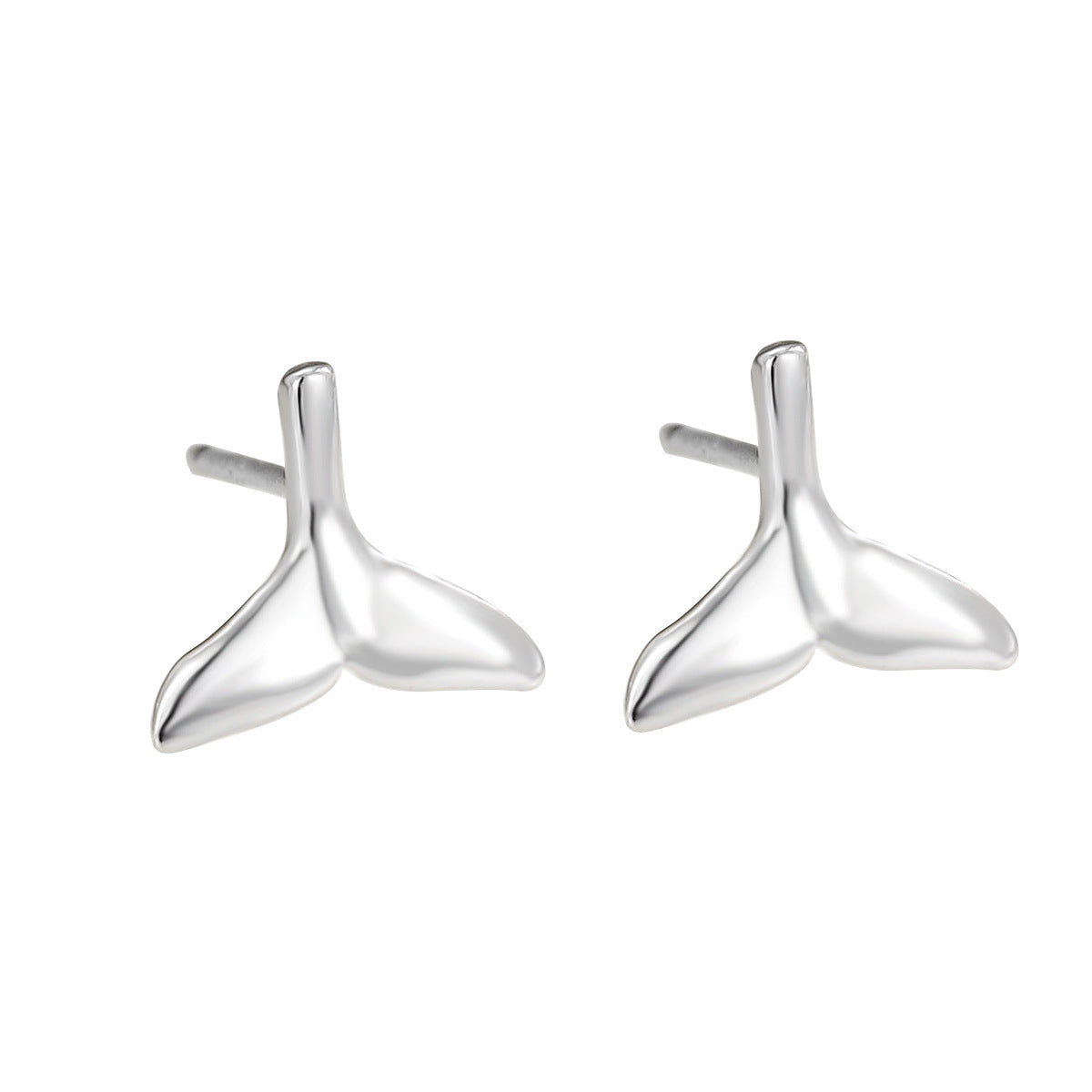 Women's Fashion Simple Fishtail Temperamental Minority High Earrings