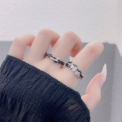 Women's & Men's & And Cold Wind Personality Sterling Sier Rings