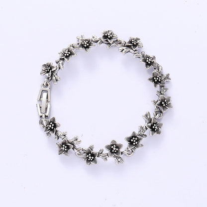 Brocade Creative Flower Tree Vintage Retro Bracelets