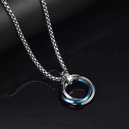 Men's Titanium Steel No Fading Trinity Female Necklaces