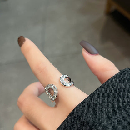 Women's Luxury Fashion Style Design Open Personal Rings