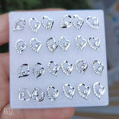 Women's Summer Ear Plastic Auricular Needle Mini Earrings