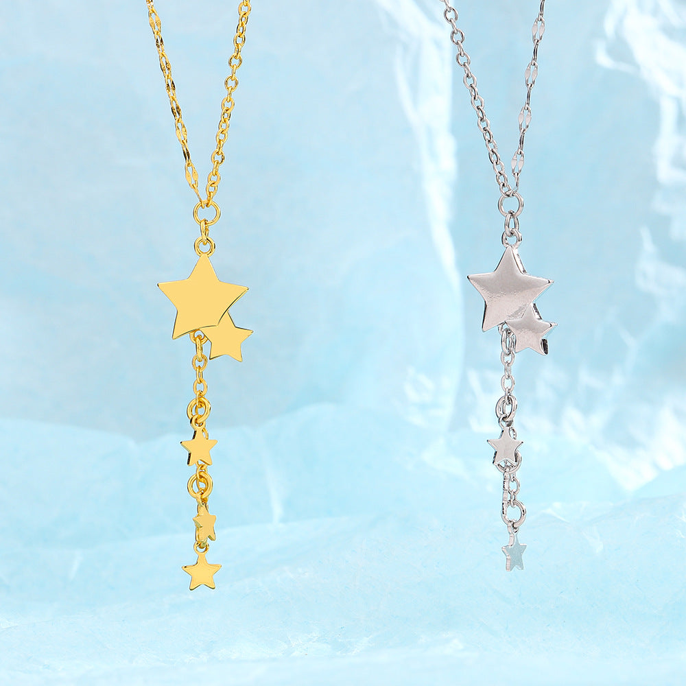 Tassel Exquisite Lazy Cold Wind Pendant Necklaces