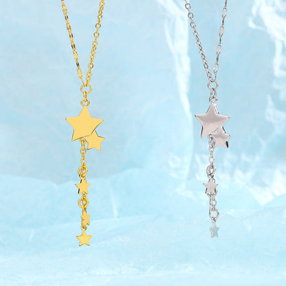 Tassel Exquisite Lazy Cold Wind Pendant Necklaces