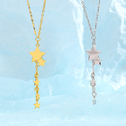 Tassel Exquisite Lazy Cold Wind Pendant Necklaces