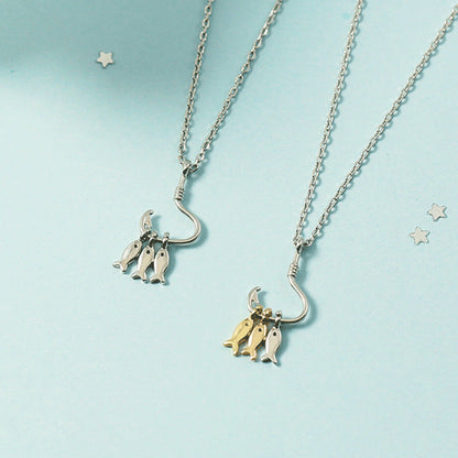 Hook Korean Simple Personalized Design Clavicle Necklaces