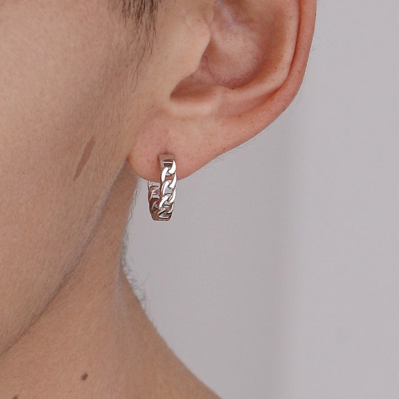 Women's & Men's & Fashion Single Trendy Unique Hip Hop Style Earrings