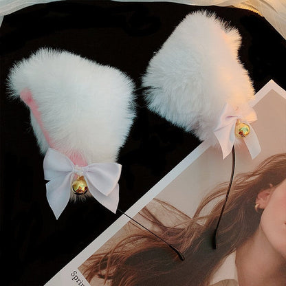 Lace Bow Bell Female Neck Collar Accessories Band Necklaces