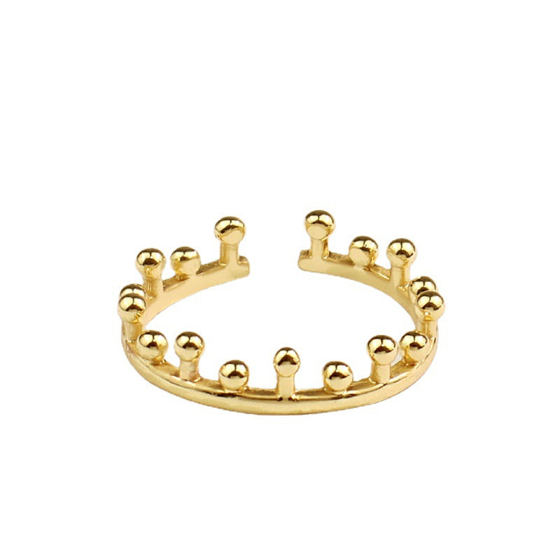 Fashion Korean Opening Sier Accessories Plated Rings