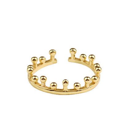 Fashion Korean Opening Sier Accessories Plated Rings