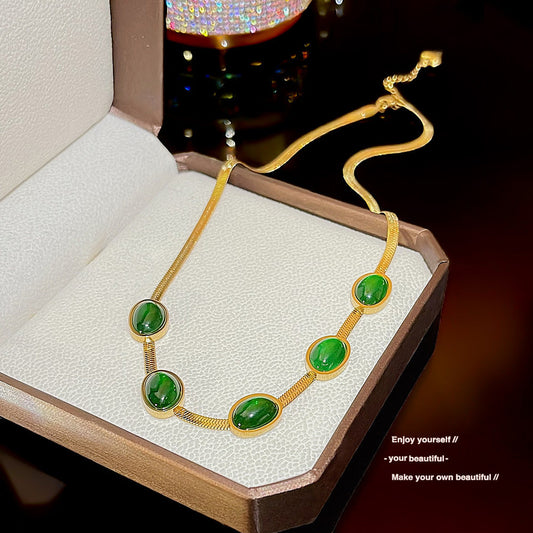 Women's Clavicle Chain Style Titanium Steel Fashion Temperament Necklaces