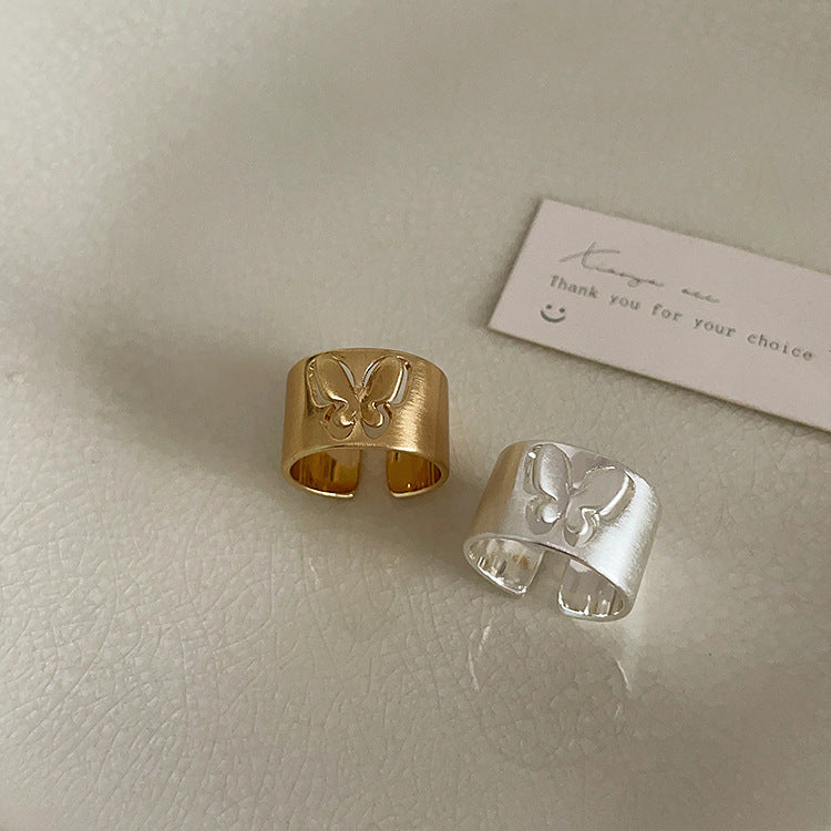 Women's Design Sense Niche Retro Personality All Rings