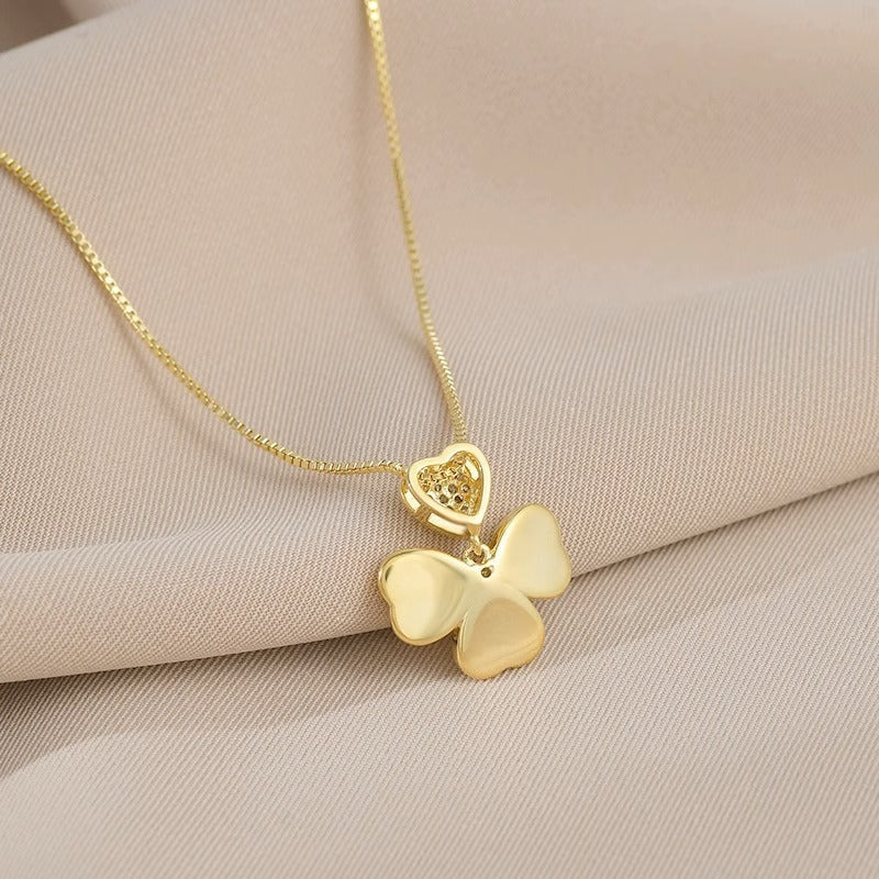 Women's Micro Inlaid Zircon Temperament Clavicle Chain Necklaces