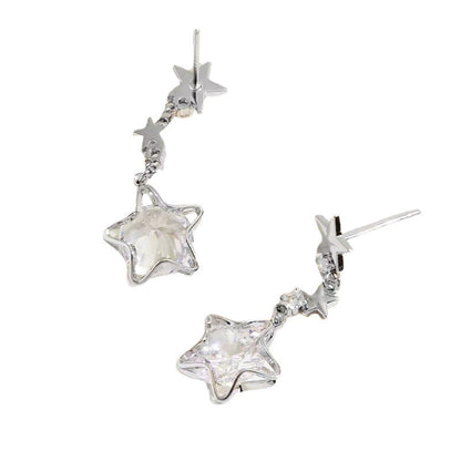 Zircon Niche Design Advanced Ear Light Earrings