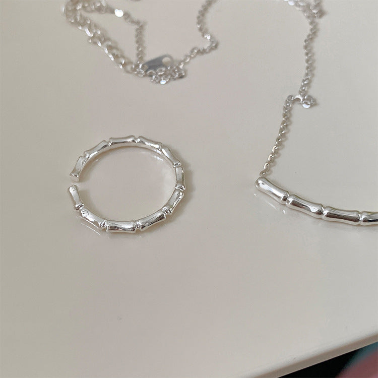 Female Design Sense Niche Retro Personality Rings