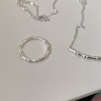 Female Design Sense Niche Retro Personality Rings