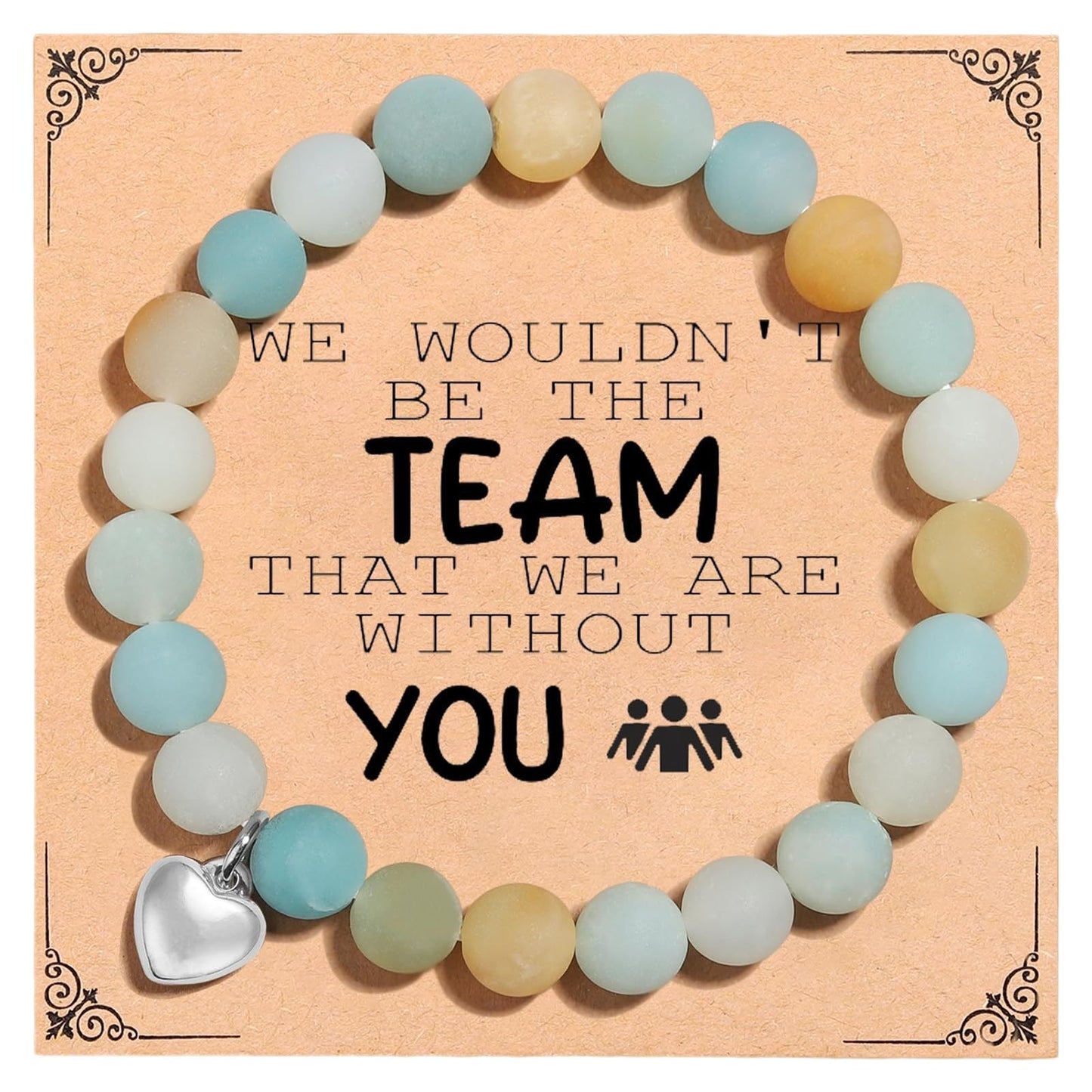 Gift Rhodochrosite Stone Handmade Beaded Amethyst Bracelets