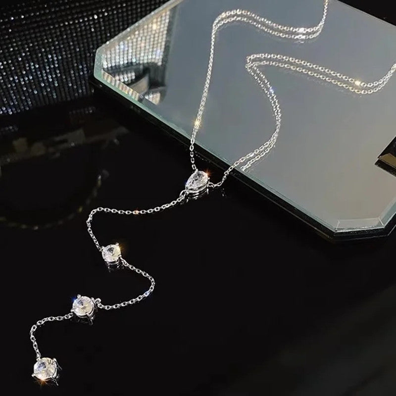 Women's Tassel Light Luxury Minority Fashionable Design Clavicle Necklaces