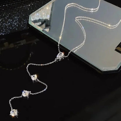 Women's Tassel Light Luxury Minority Fashionable Design Clavicle Necklaces