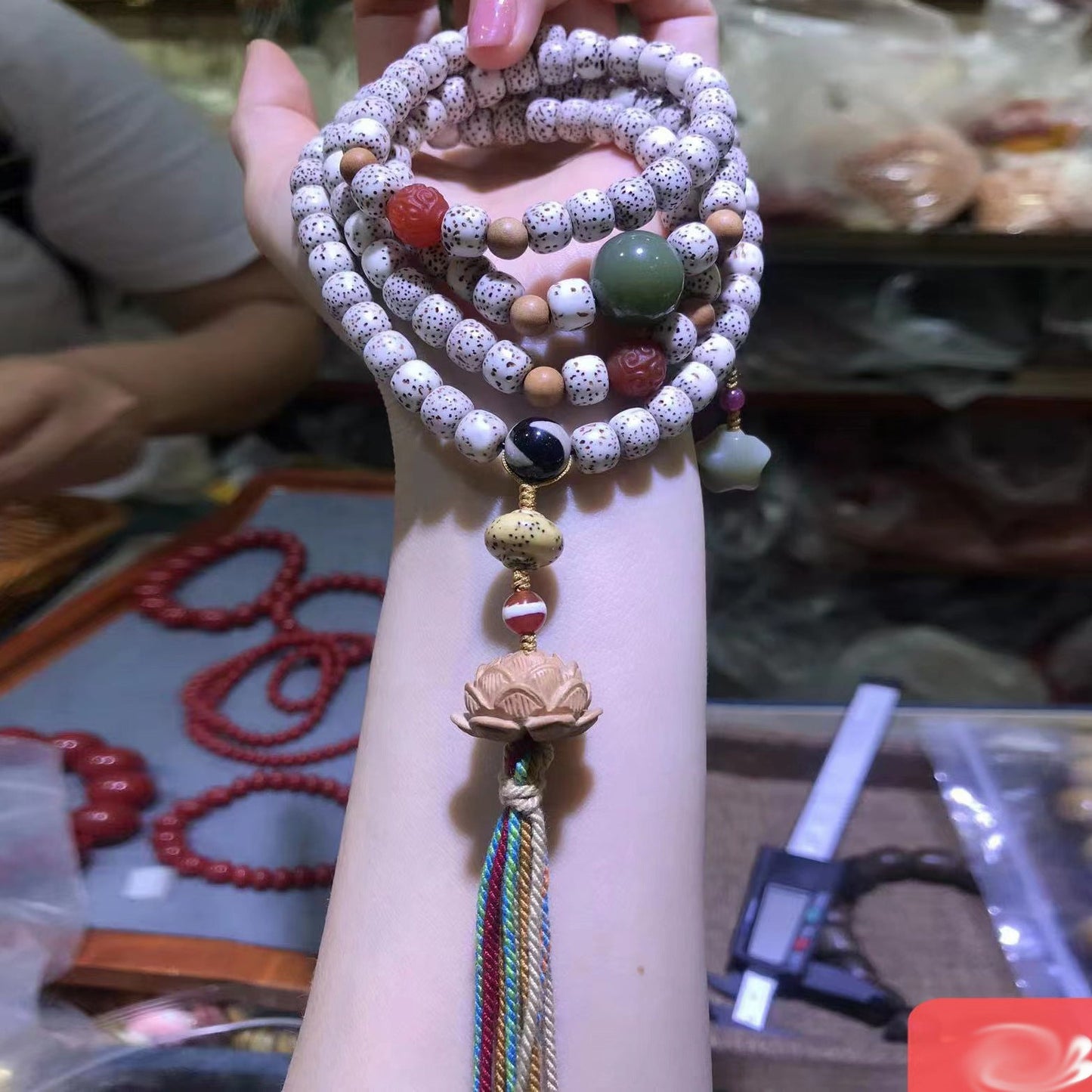 Gold Seed Bodhi Ethnic Style Cultural Artifact Bracelets