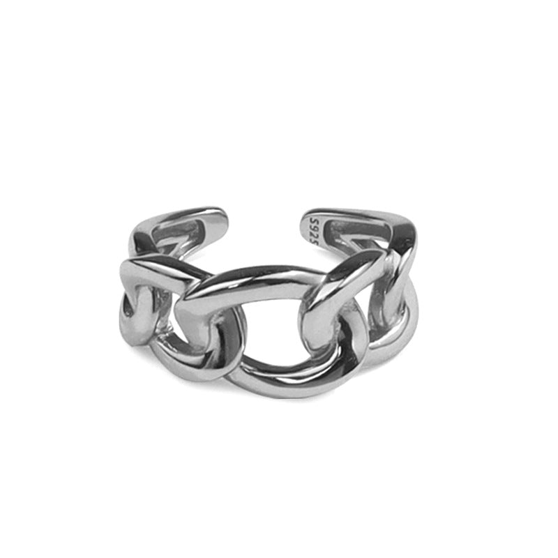 Women's & Men's & Fashion Chain Temperament Wild And Niche Design Rings
