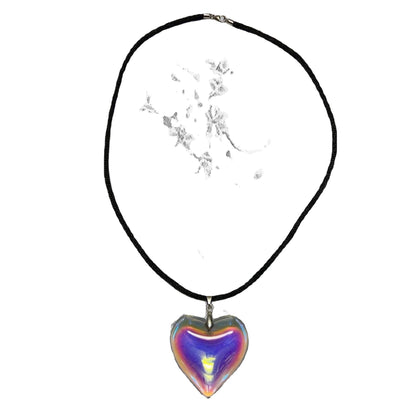 Women's Beautiful Love Fashion Heart Pendant Straight Necklaces