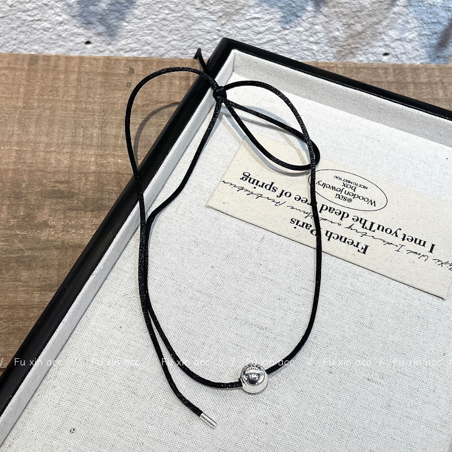 Love Ball Simple Advanced Couple Clavicle Necklaces