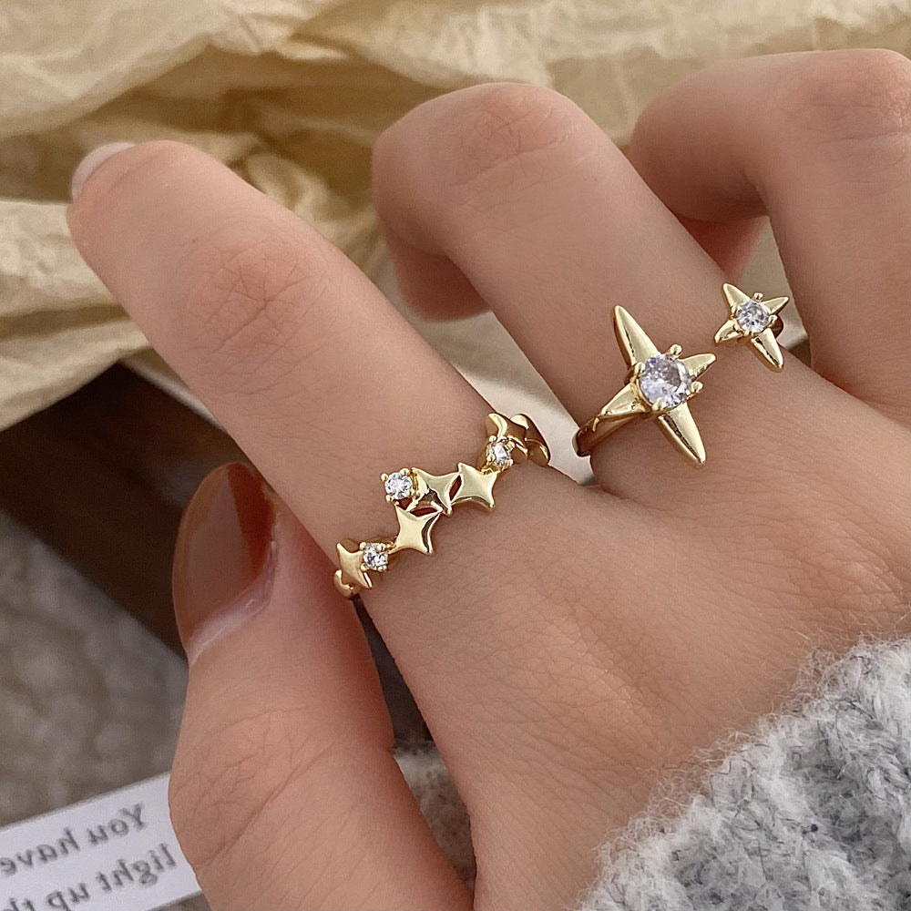 Stylish Opening Design Fashion Personality Trendy Rings