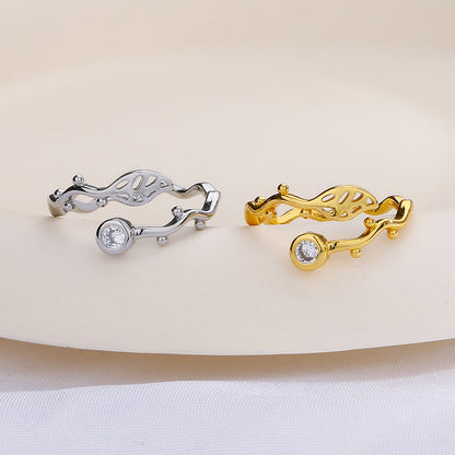 Unique Design Open Artistic Temperament Rattan Rings