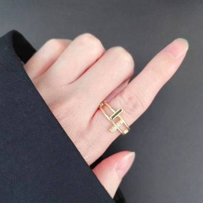 Women's For Style Cool Personality Fashion Design Sense Simplicity Rings