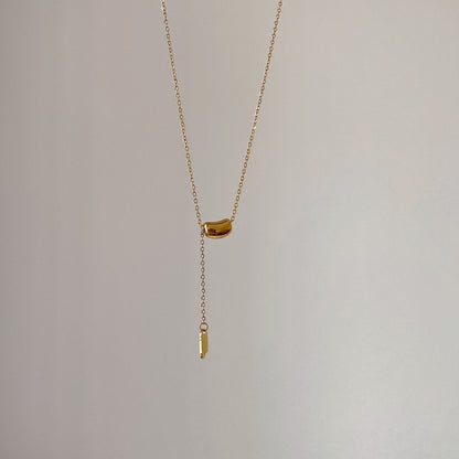 Titanium Steel Female Light Luxury Minority Clavicle Necklaces