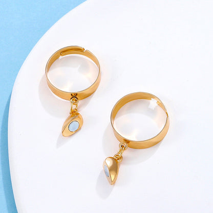 Set Cute And Graceful Index Finger Adjustable Rings