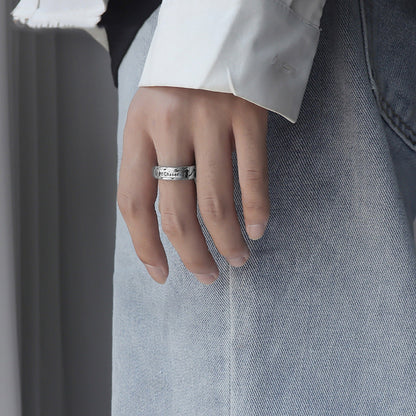 Men's Trendy Personalized Index Finger Little Korean Fashion Rings