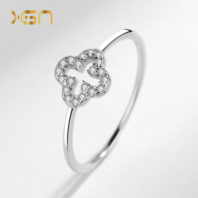 Sterling Sier Eight Hearts And Arrows Rings