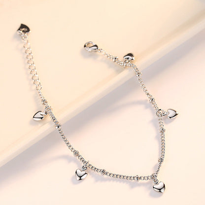 Women's Hand Jewelry Creative Fashion Heart-to-heart Rhinestone Bracelets