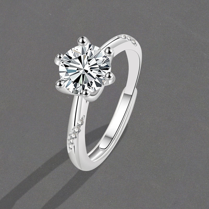 Eight Hearts And Arrows Female Karat Rings